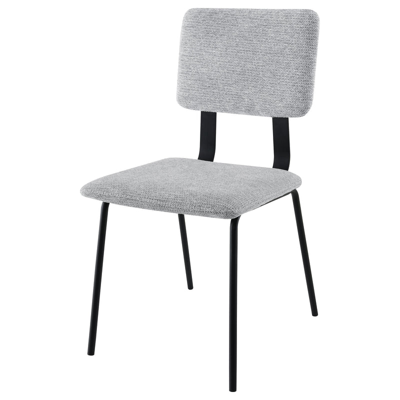 Sillas de comedor tapizadas de tela Calla (juego de 2)