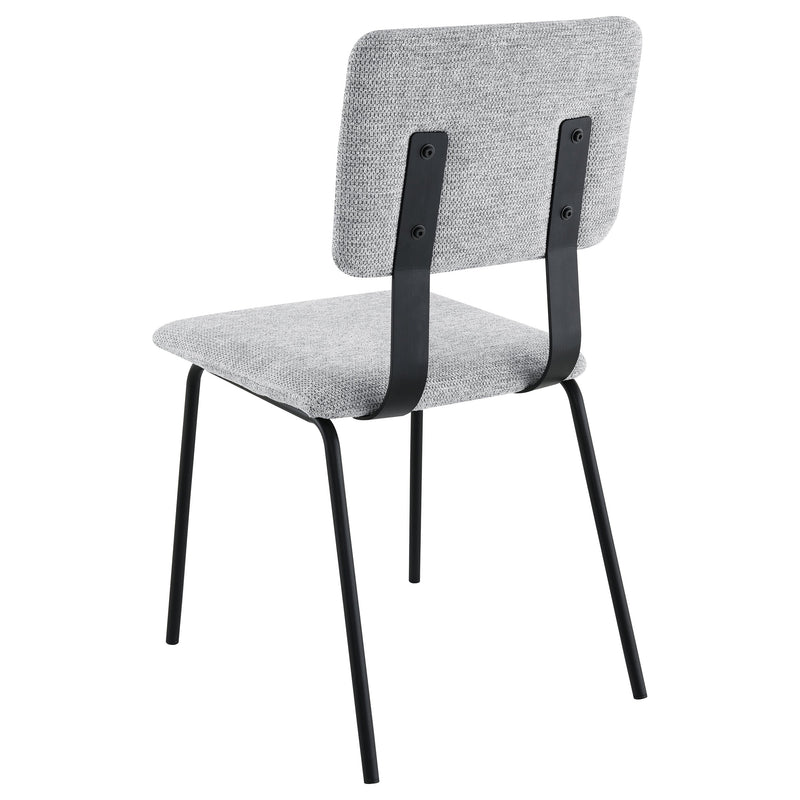 Sillas de comedor tapizadas de tela Calla (juego de 2)