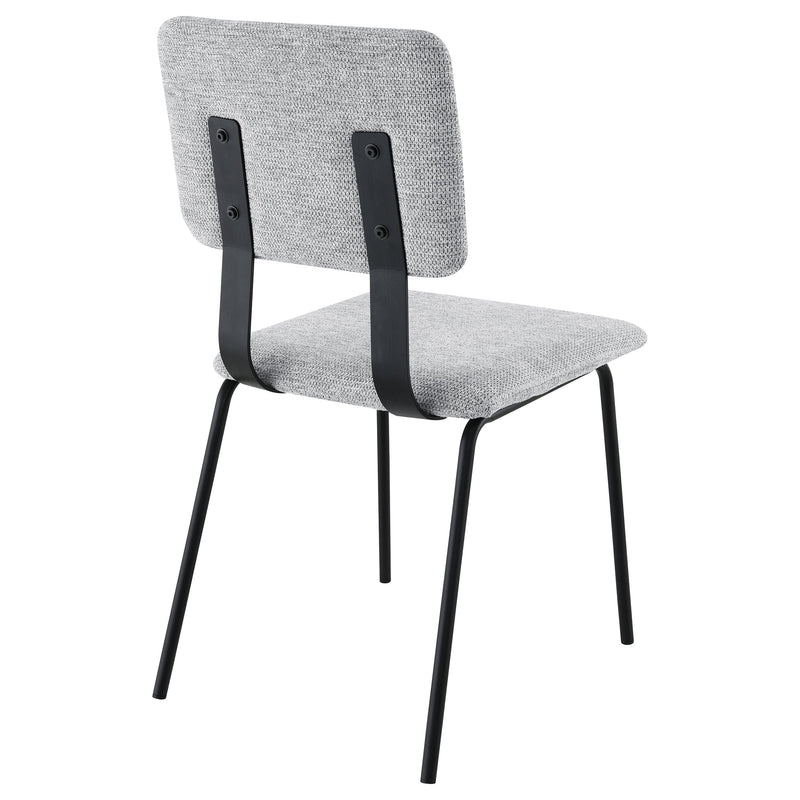 Sillas de comedor tapizadas de tela Calla (juego de 2)