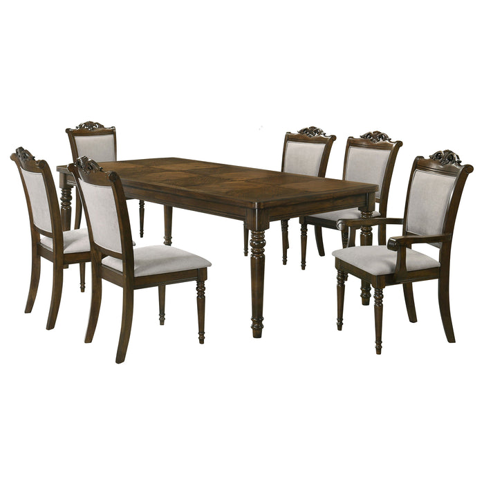 Willowbrook  Rectangular Dining Table Set Walnut