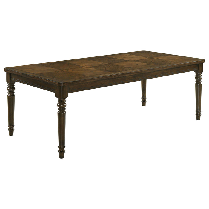 Willowbrook  Rectangular Dining Table Set Walnut