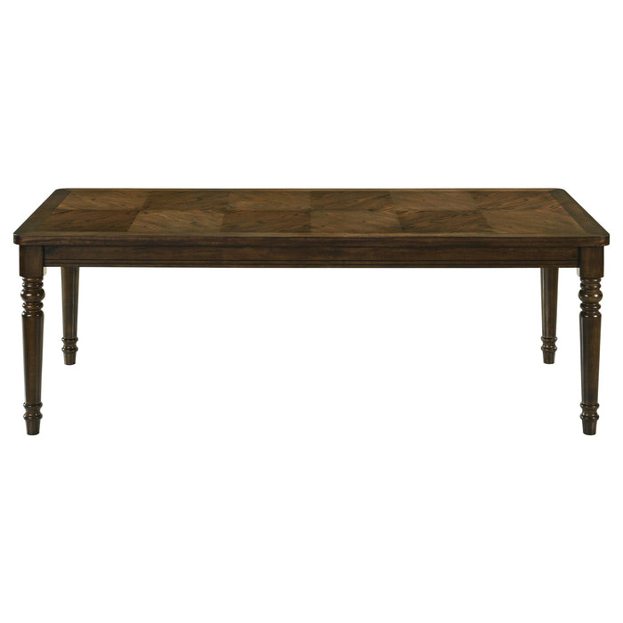 Willowbrook  Rectangular Dining Table Set Walnut