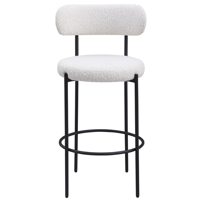 Viola Boucle Upholstered Bar Chair (Set of 2)