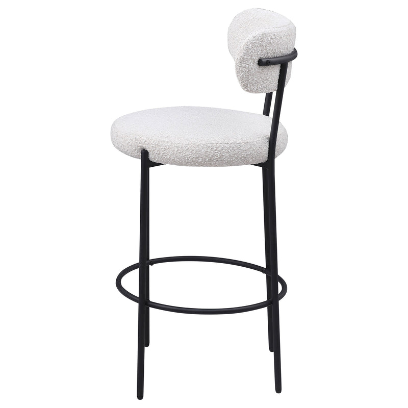 Viola Boucle Upholstered Bar Chair (Set of 2)