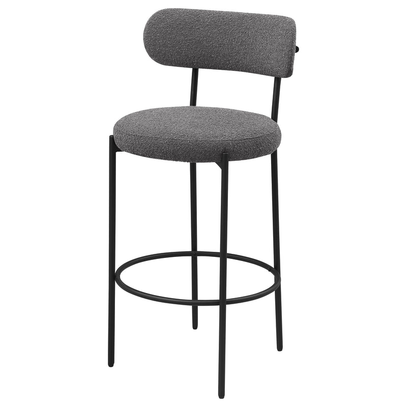 Viola Boucle Upholstered Bar Chair (Set of 2)