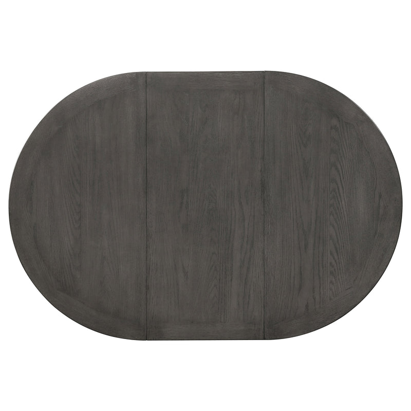 Lavon Oval Extension Leaf Dining Set Medium