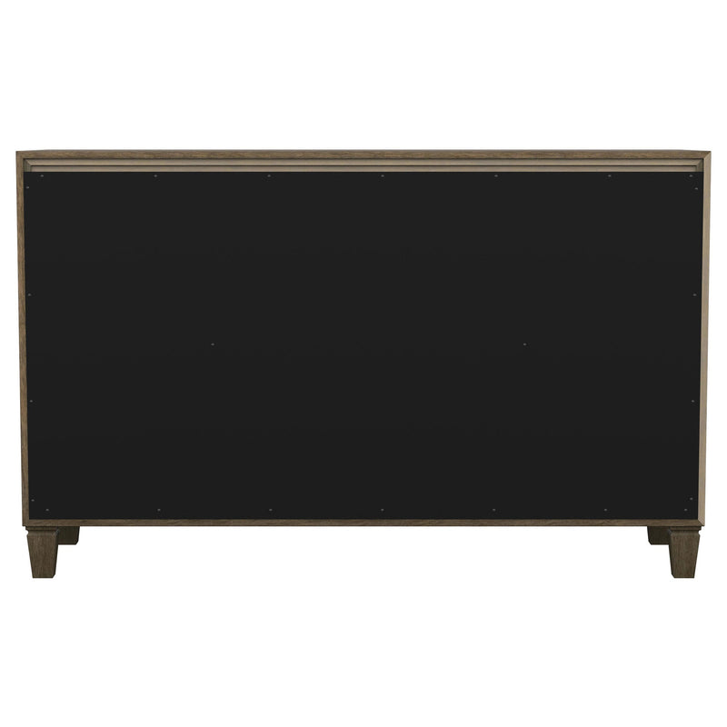 Aparador buffet Matisse de 4 cajones marrón claro