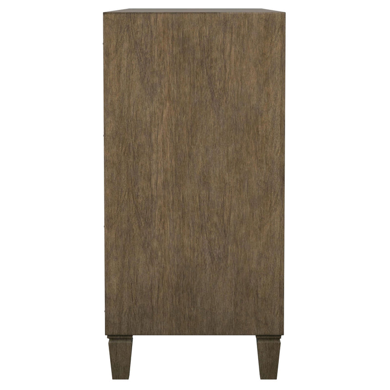 Aparador buffet Matisse de 4 cajones marrón claro