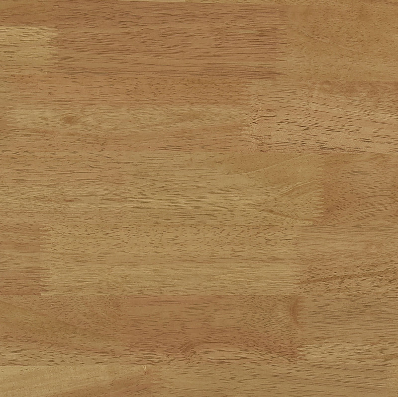 Silla auxiliar de comedor Elowen de madera, nogal claro (juego de 2)