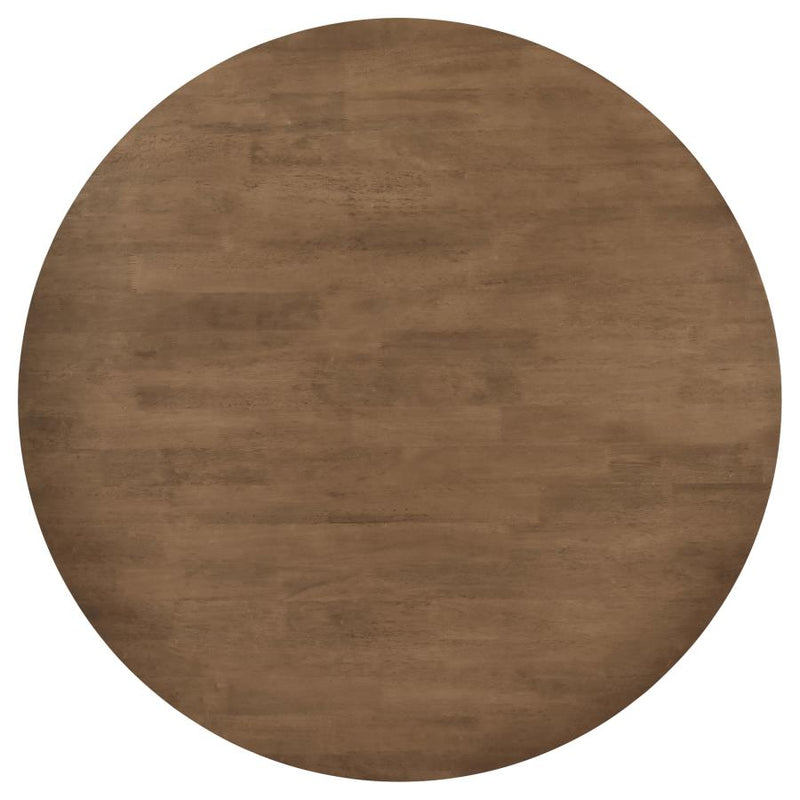 Dinah 5-piece Round Solid Wood Dining Set