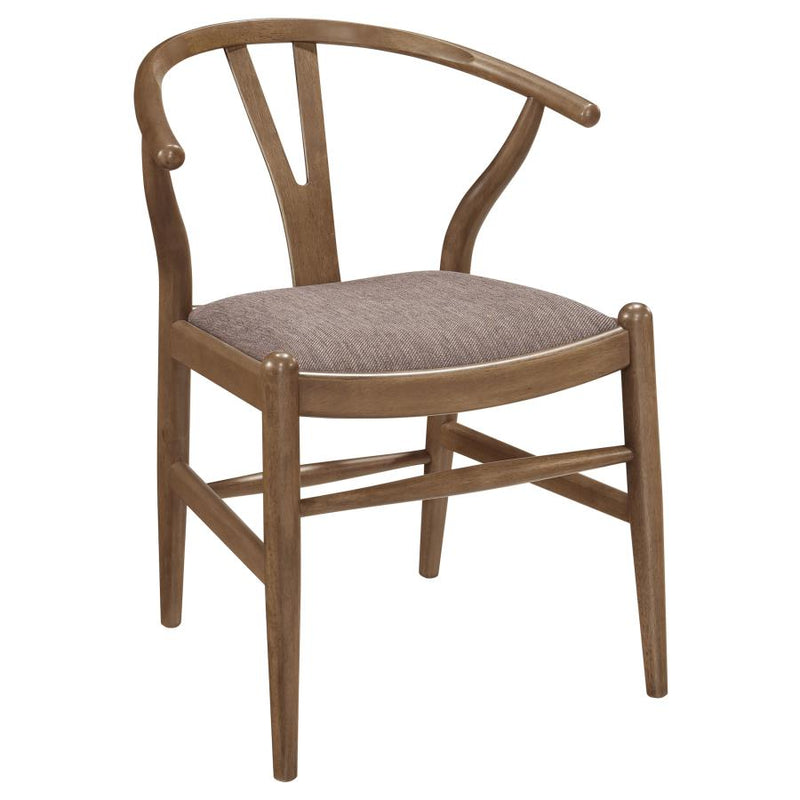 Dinah 5-piece Round Solid Wood Dining Set