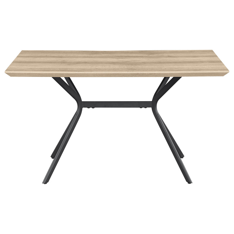 Mesa de comedor de madera compuesta Edgecreek de 53 pulgadas, color marrón claro