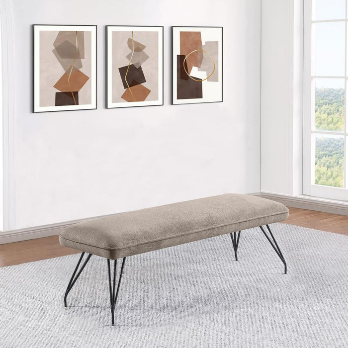 Dodson Fabric Upholstered Dining Bench