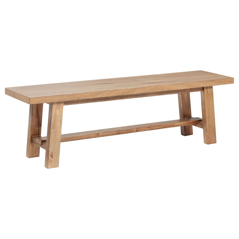 Juego de comedor Middleton extensible con hojas de color marrón
