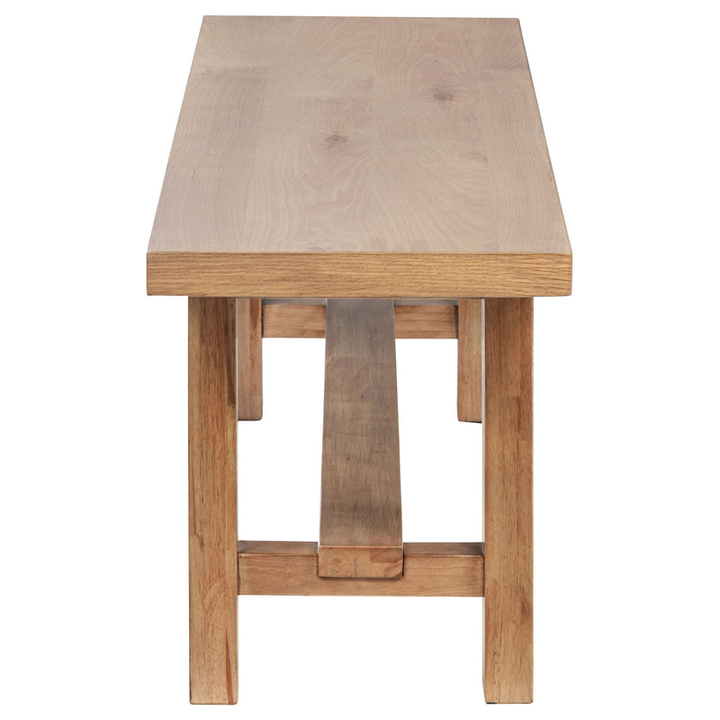 Juego de Comedor con Hoja Extensible Middleton Marrón y Beige
