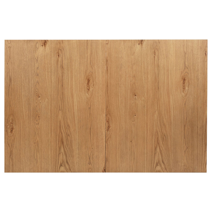 Middleton 106-inch Extension Leaf Dining Table Natural Brown