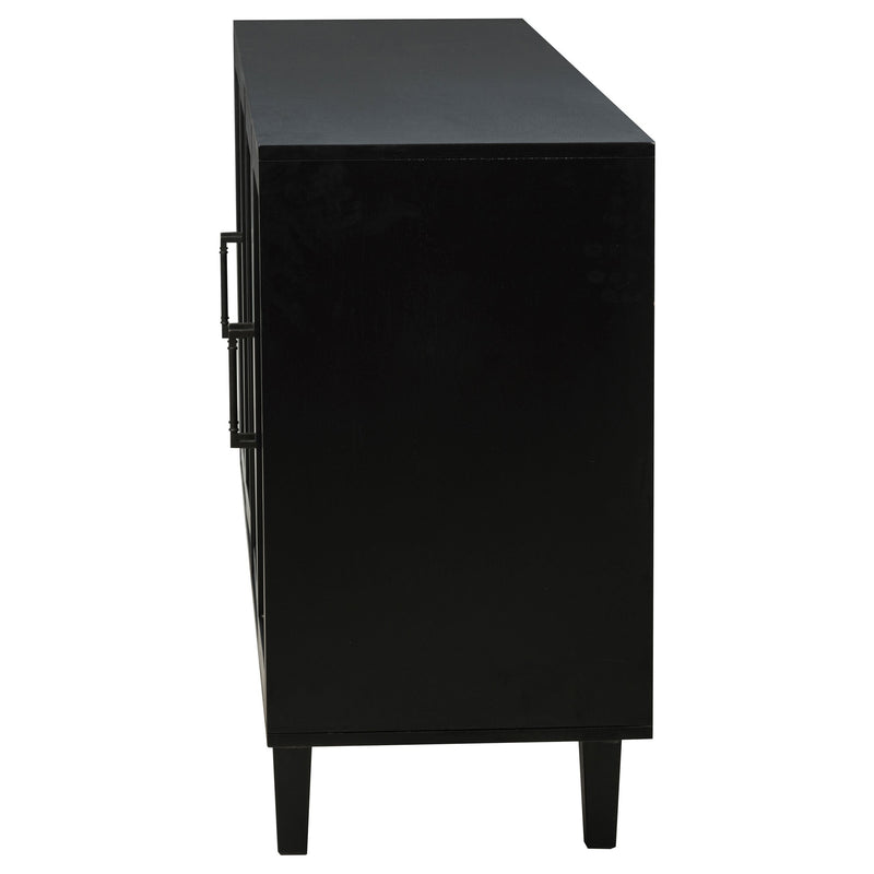 Aparador Middleton de 4 puertas con doble cajón