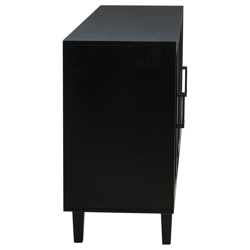Aparador Middleton de 4 puertas con doble cajón