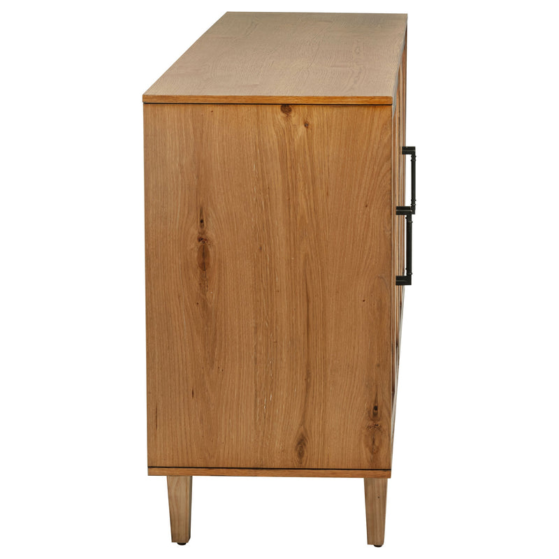 Aparador Middleton de 4 puertas con doble cajón