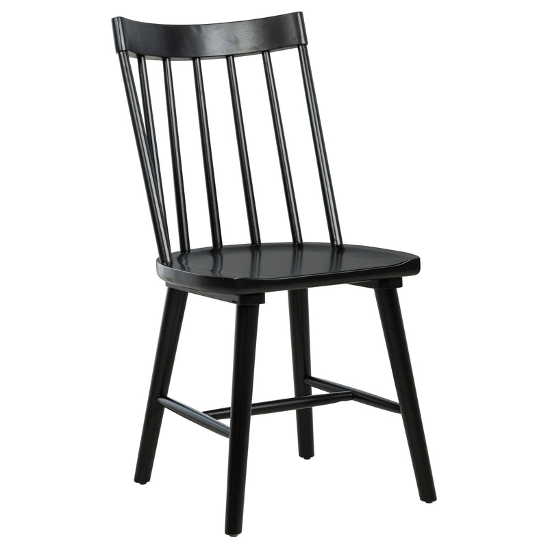 Silla de comedor lateral de madera maciza Middleton (juego de 2)