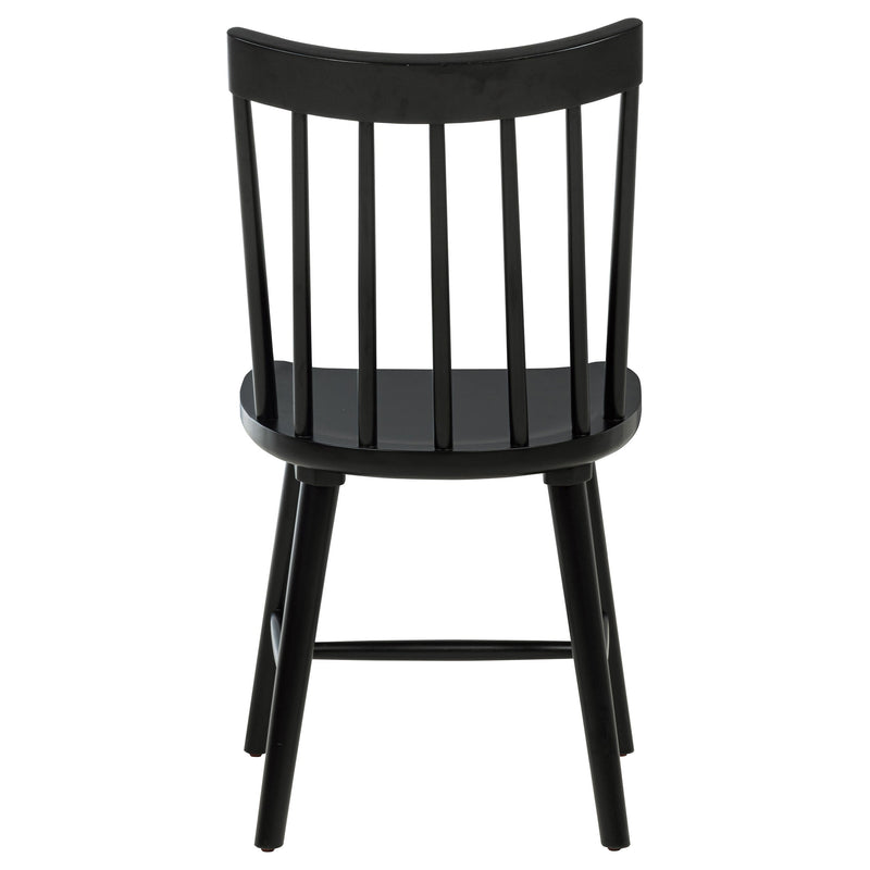 Silla de comedor lateral de madera maciza Middleton (juego de 2)