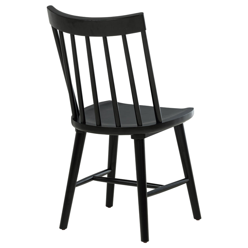Silla de comedor lateral de madera maciza Middleton (juego de 2)