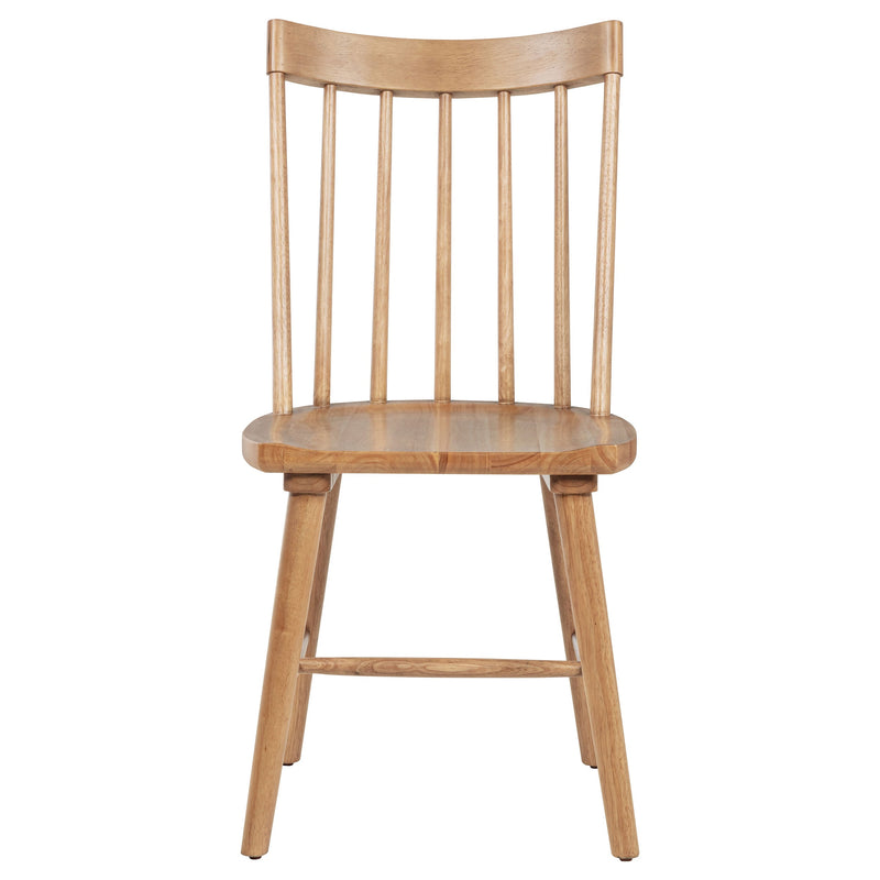 Silla de comedor lateral de madera maciza Middleton (juego de 2)