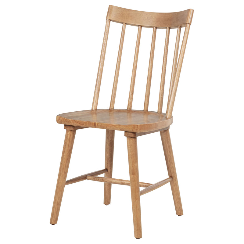 Silla de comedor lateral de madera maciza Middleton (juego de 2)