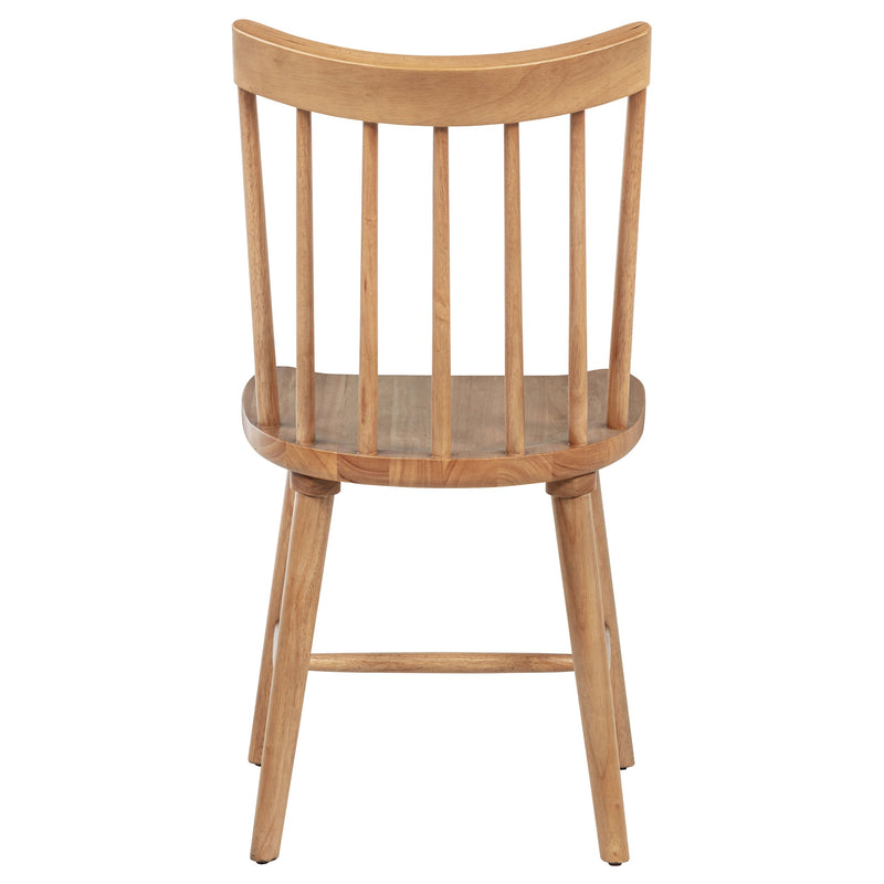 Silla de comedor lateral de madera maciza Middleton (juego de 2)