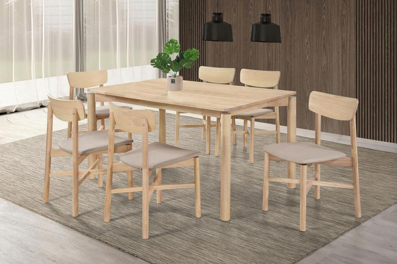 Juego de comedor de madera Parkridge de 59 pulgadas
