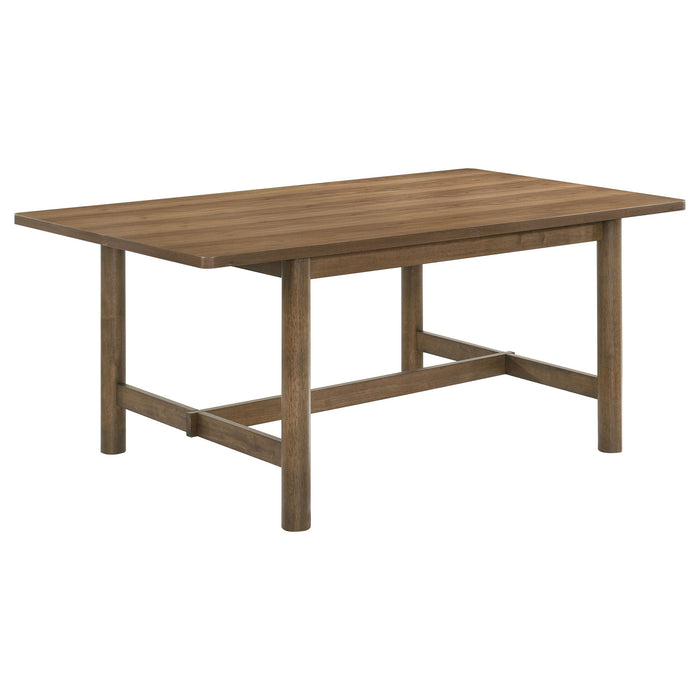 Crestmore Rectangular Dining Table Set Walnut