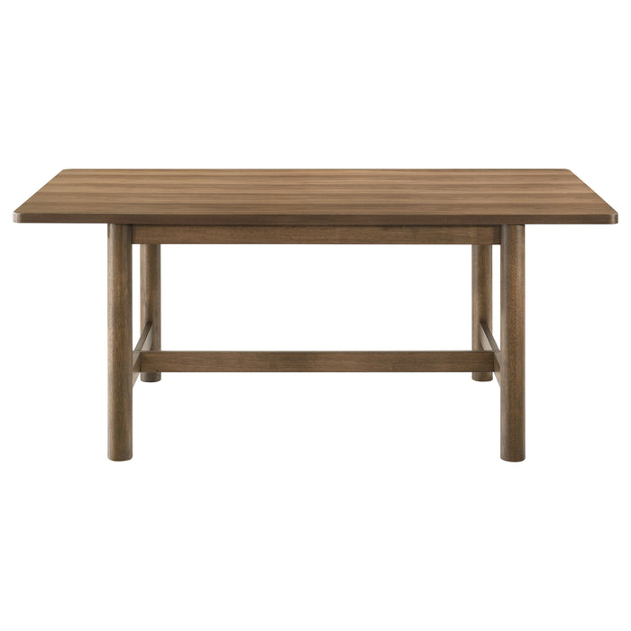 Crestmore Rectangular Dining Table Set Walnut