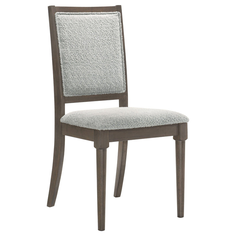 Juego de comedor rectangular Onslow de 5 piezas y 59 pulgadas, color marrón oscuro