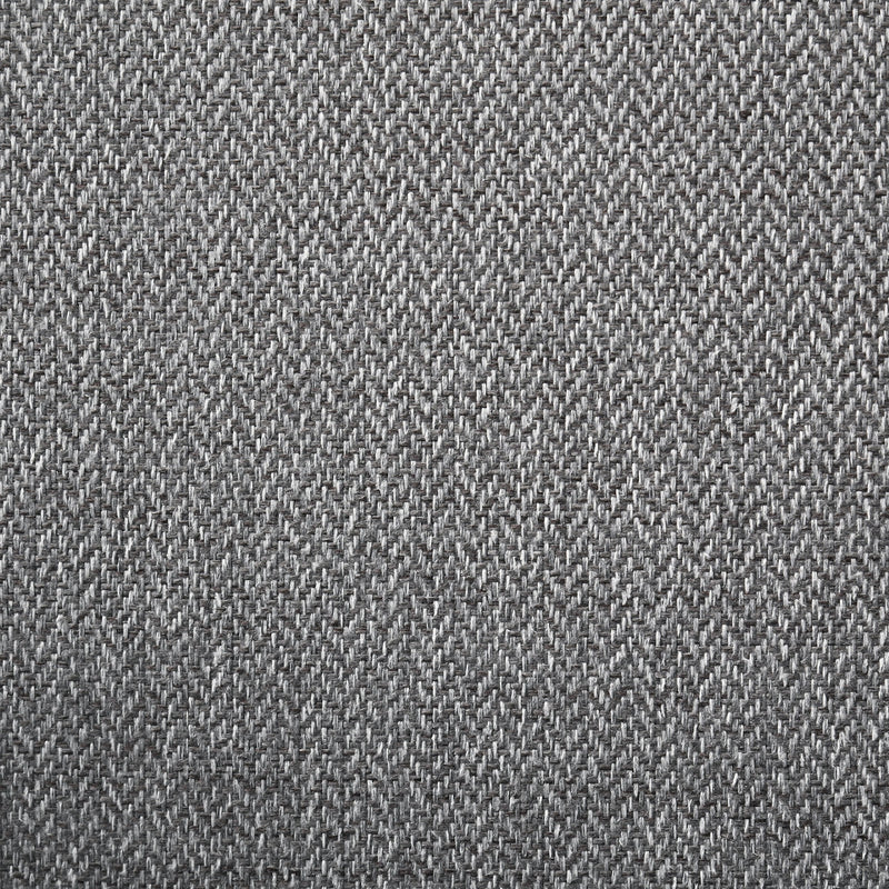 Silla de comedor auxiliar tapizada Biloxi, gris (juego de 2)