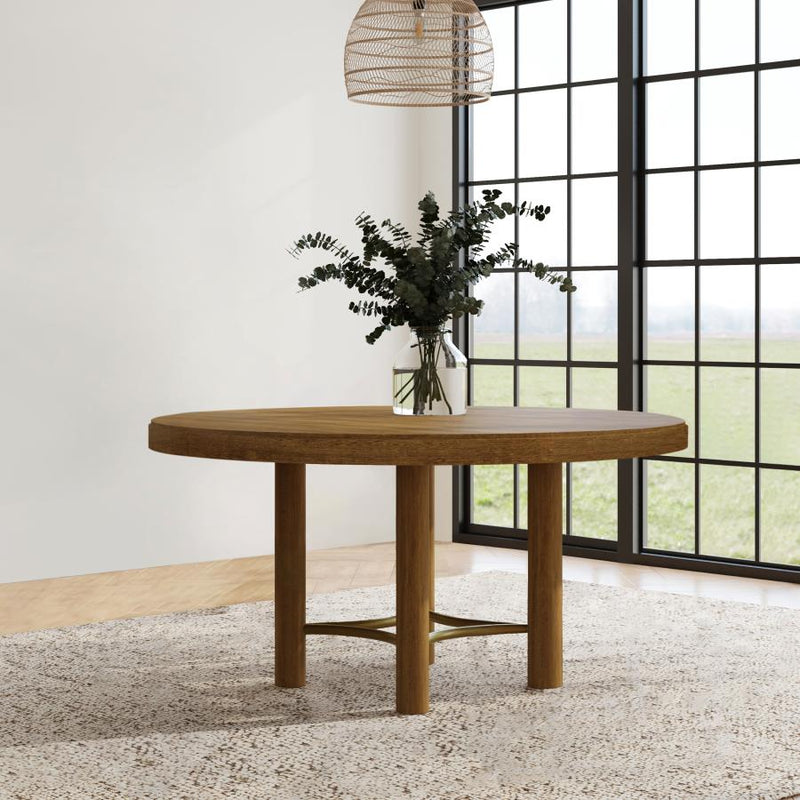 Arini 60-inch Round Wood Dining Room Table