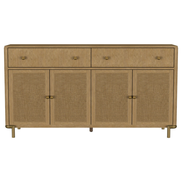Arini 2-drawer Cane Door Dining Sideboard Server
