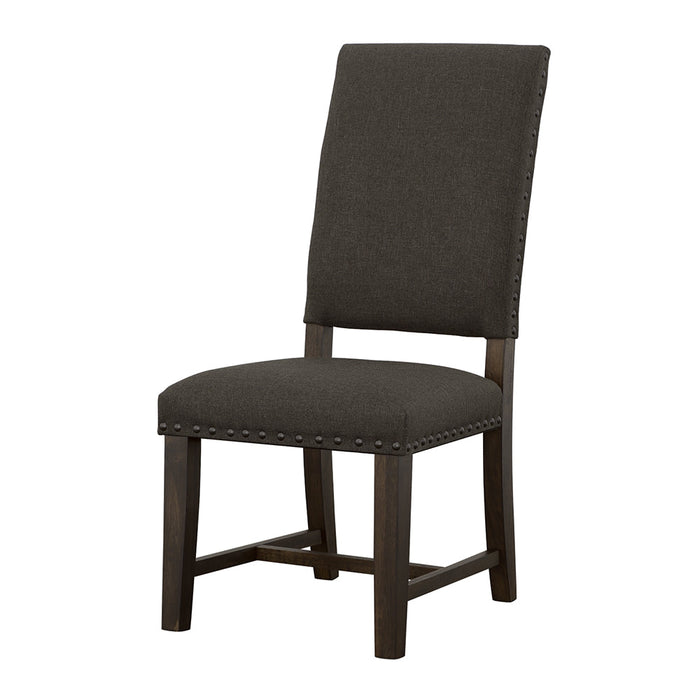 Twain Upholstered Side Chairs Warm Grey (Set of 2)