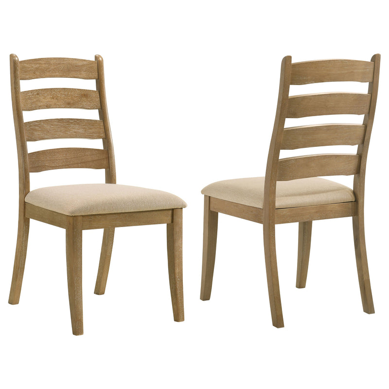 Danvers Wood Dining Side Chair Roble Marrón (Juego de 2)