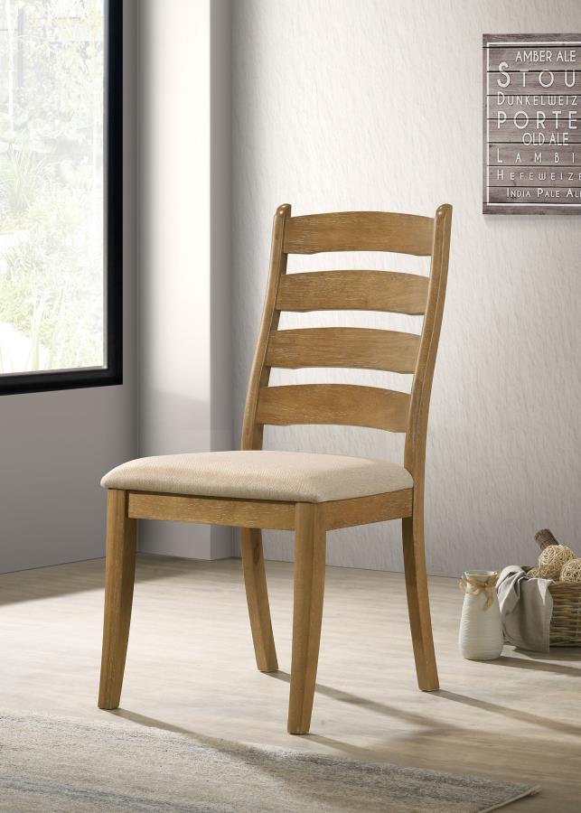 Danvers Wood Dining Side Chair Roble Marrón (Juego de 2)
