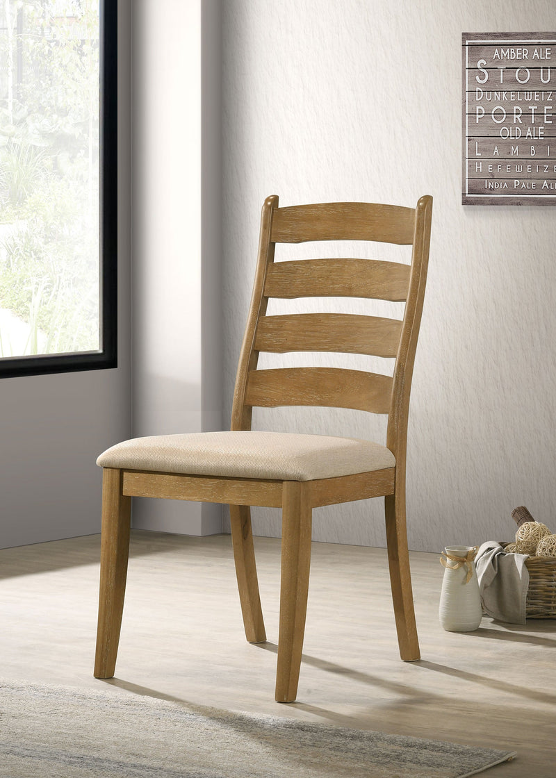 Danvers Wood Dining Side Chair Roble Marrón (Juego de 2)