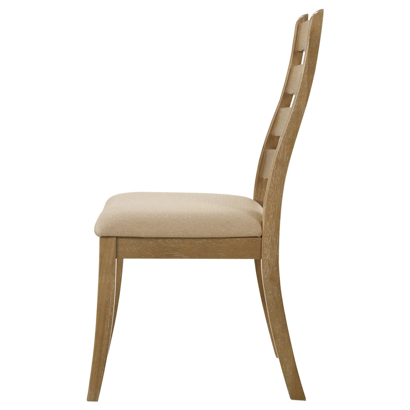 Danvers Wood Dining Side Chair Roble Marrón (Juego de 2)