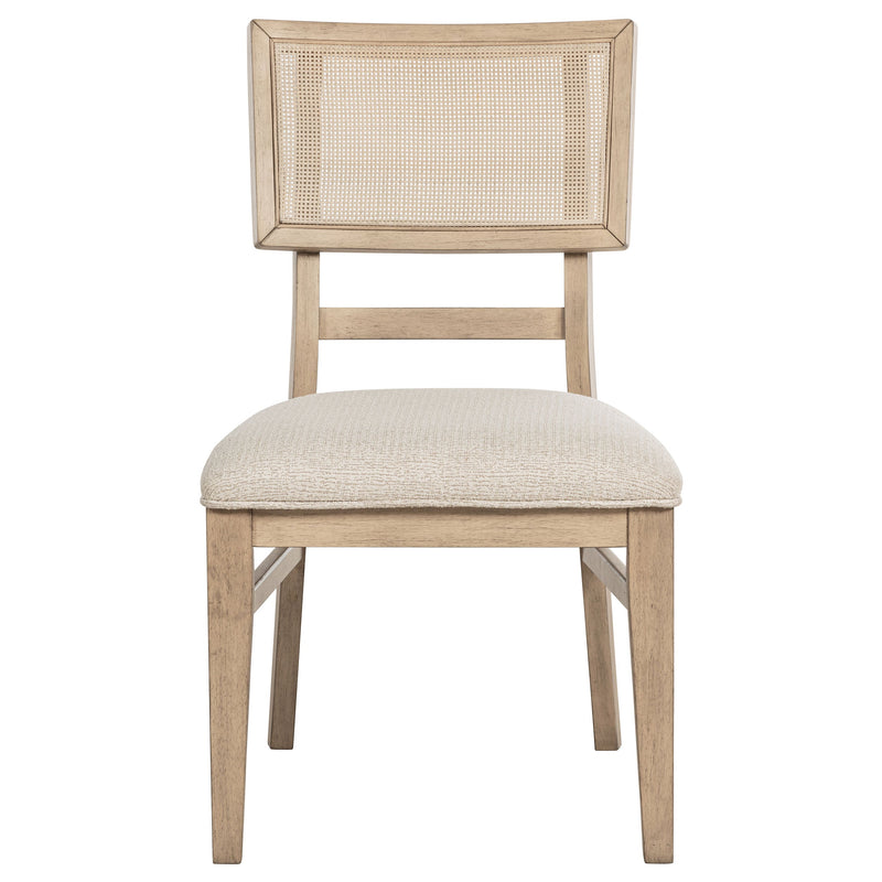 Kailani Rectangular Wood Dining Table Set Beige Oak
