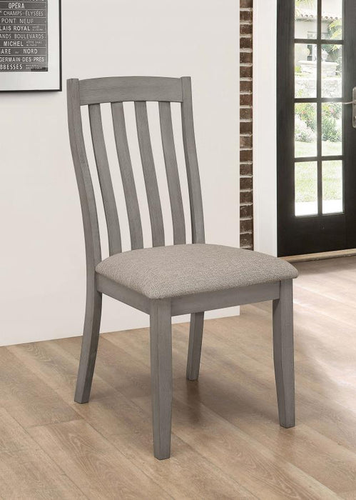 Nogales Wood Dining Side Chair Coastal (Set of 2)