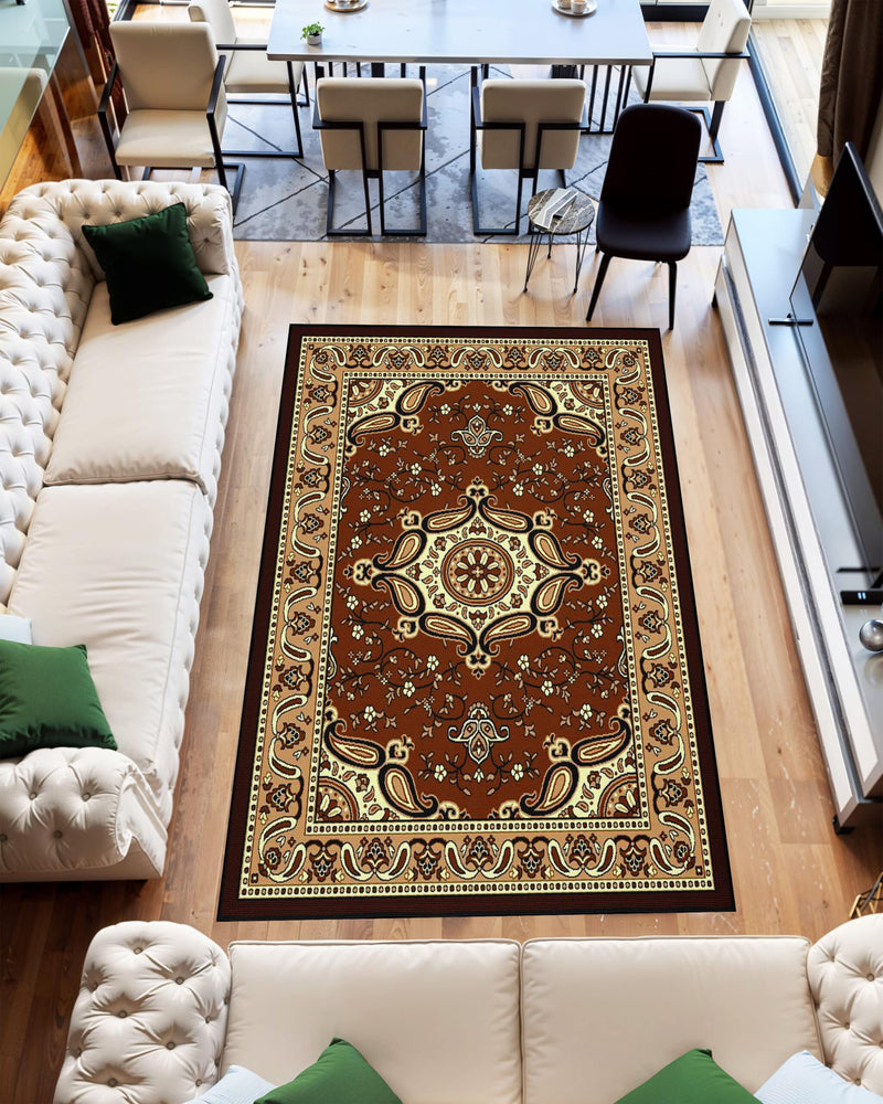 STAR Rug DESIGN 1101 Grey 5x8 (5'2x7'5")"