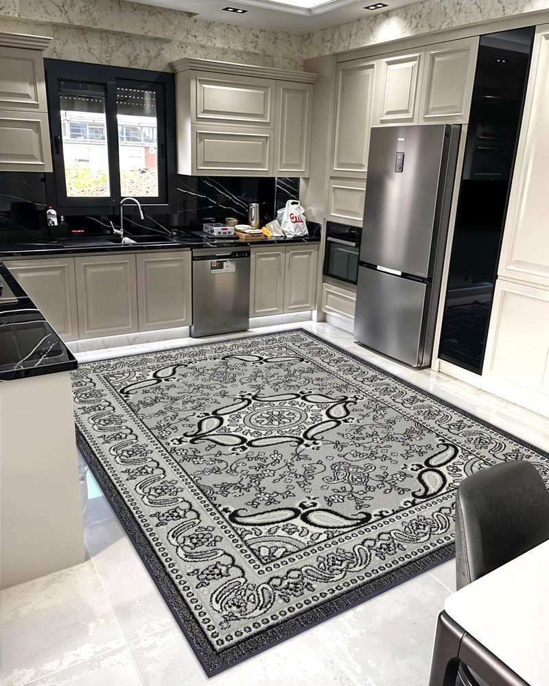 STAR Rug DESIGN 1101 Red 8x11 (7'8x10'8")"