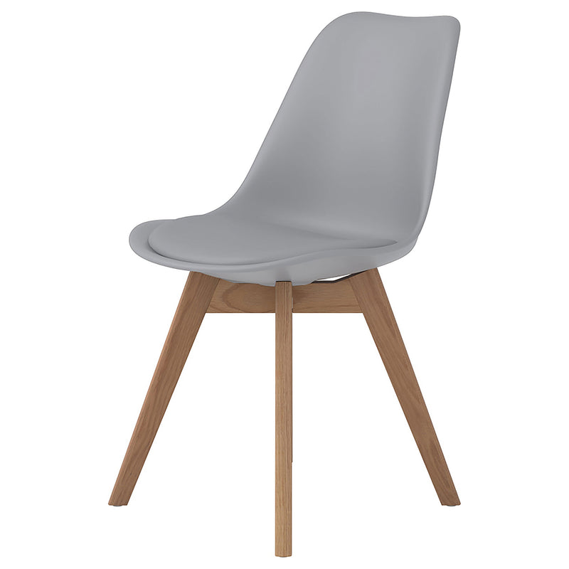 Silla de comedor lateral de polipropileno Caballo (juego de 2)