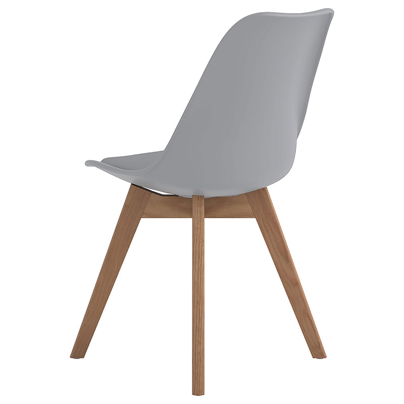 Silla de comedor lateral de polipropileno Caballo (juego de 2)