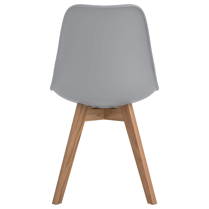 Silla de comedor lateral de polipropileno Caballo (juego de 2)