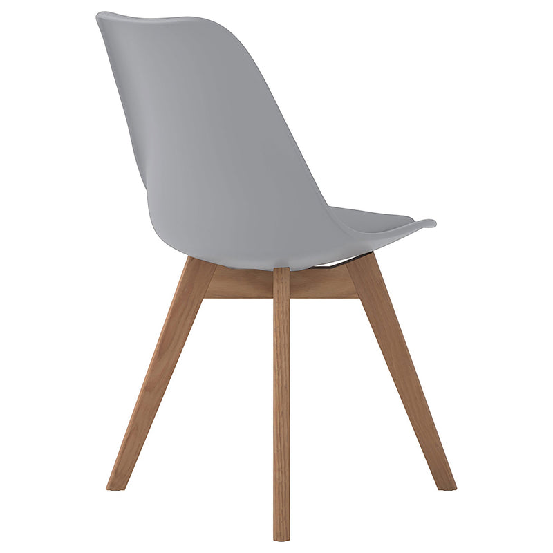 Silla de comedor lateral de polipropileno Caballo (juego de 2)