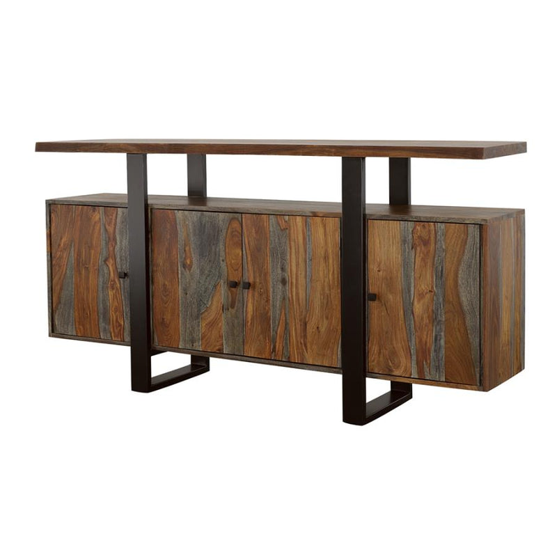 Ditman 4-door Solid Wood Sideboard Buffet